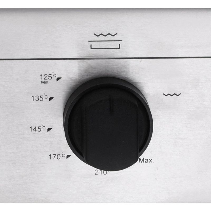 Fresh Cooker 5 Burners 90 Cm Silver ROCK-90-15560. Fresh Cooker 5 Burners 90 Cm Silver ROCK-90-15560.